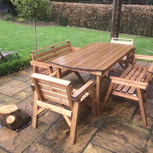 Bronte-6-Seater-Sustainable-Wood-Garden-Dining-Set-180cm-Rectangular-Table-2-Armchairs-2-Benches