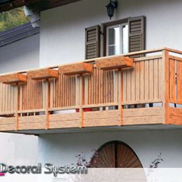 All Type  Balcony Wooden  Decor