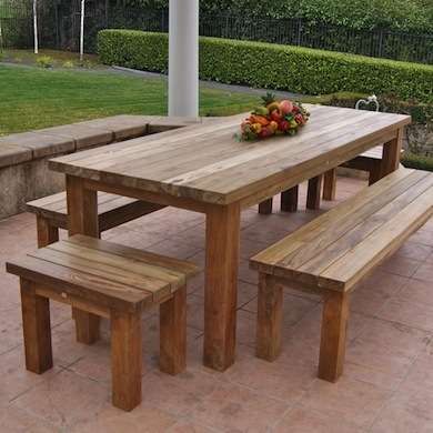 Bronte-6-Seater-Sustainable-Wood-Garden-Dining-Set-180cm-Rectangular-Table-2-Armchairs-2-Benches