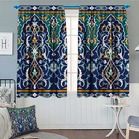 Country-style-window-curtains-with-floral-patterns-can-decorate-your-room