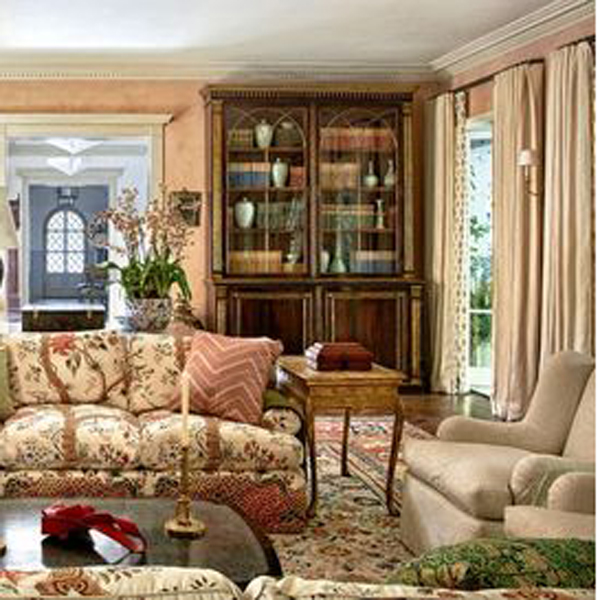 Country-style-window-curtains-with-floral-patterns-can-decorate-your-room