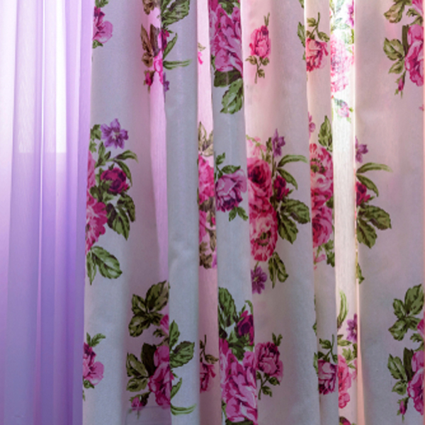 Country-style-window-curtains-with-floral-patterns-can-decorate-your-room
