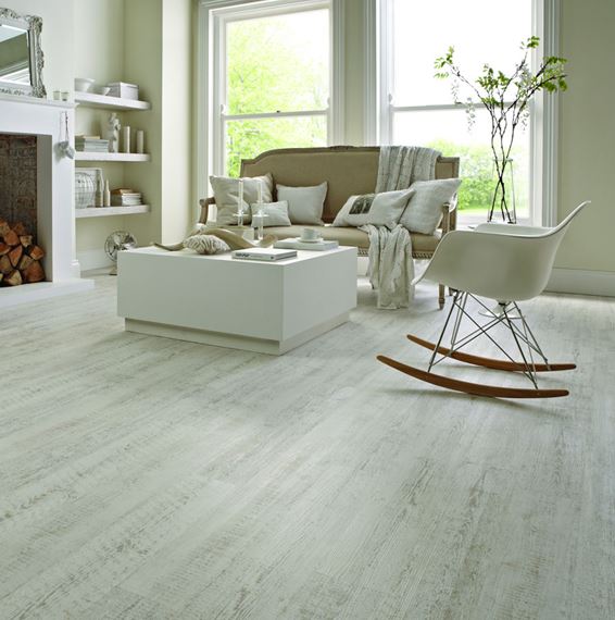 White OAK Vinyl flooring