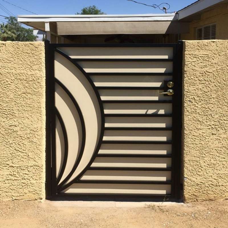iron-single-door-design