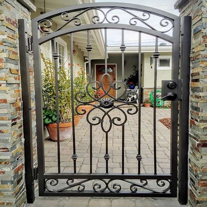 iron-single-door-design