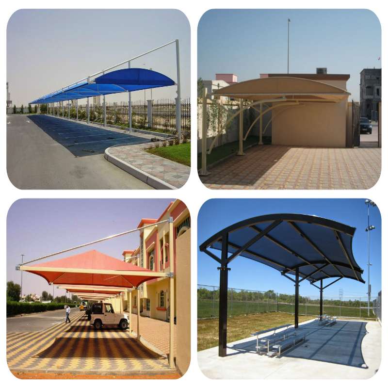 All Type Metal Parking Shade