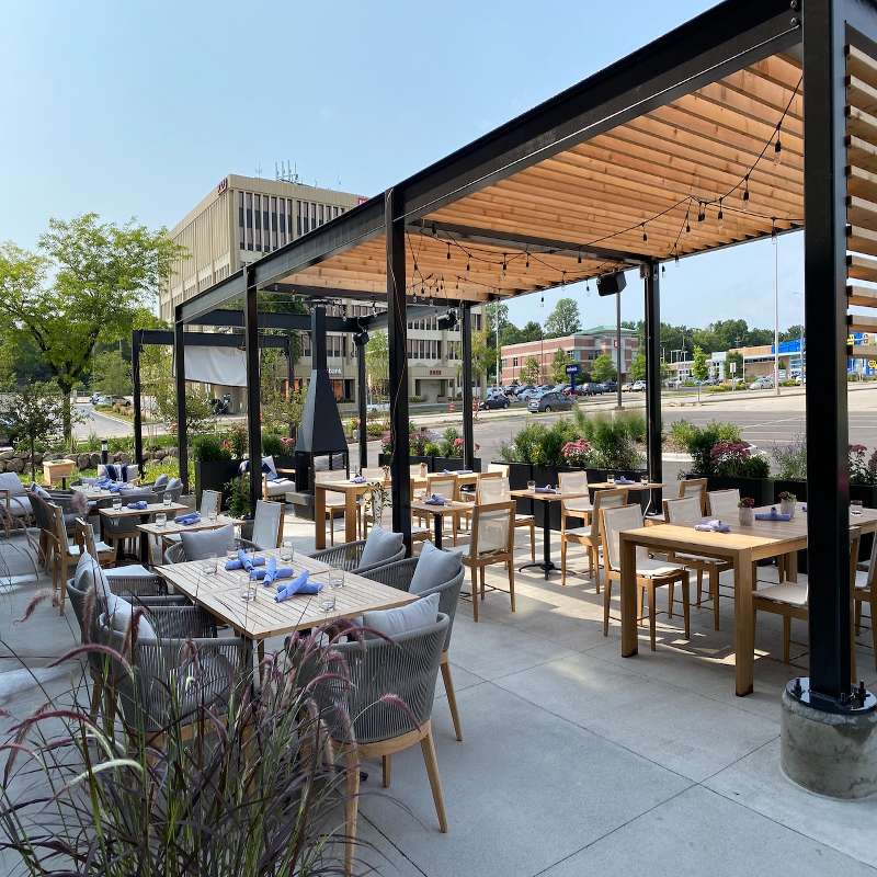 Restaurant/Cafe Outdoor Metal Decor